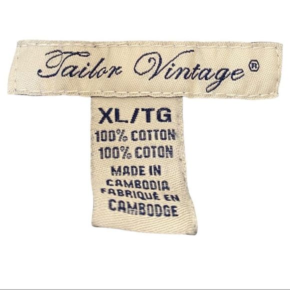 Tailor vintage Buffalo check plaid shirt XL VGUC - Picture 2 of 4